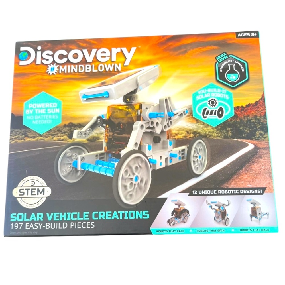 Discovery Solar Vehicle Educational STEM Toy Creations NWT